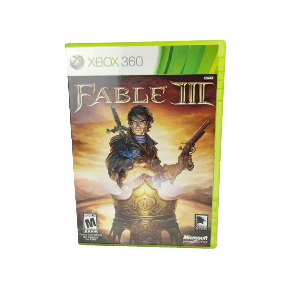 Fable III Microsoft Xbox 360 Video Game, 2010 Complete